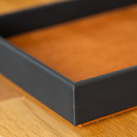 Valet Tray Oxford Blue/Pecan