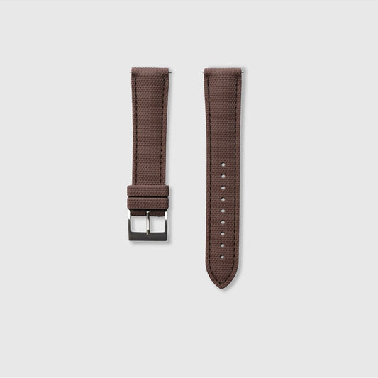 Rally Brown Sailcloth Watch Strap