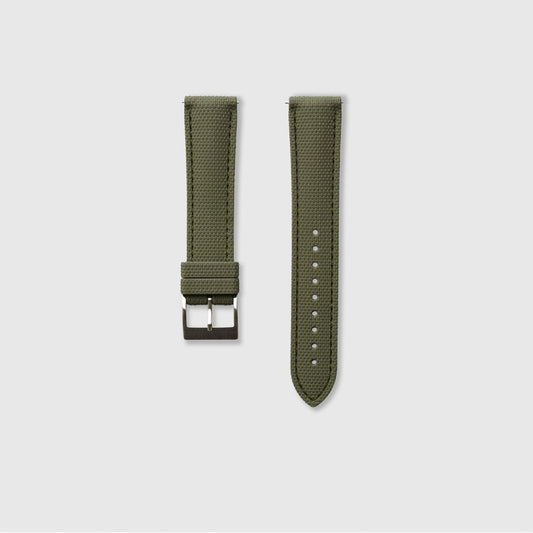Ranger Green Sailcloth Watch Strap