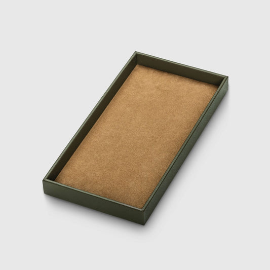 Valet Tray Military Green/Camel