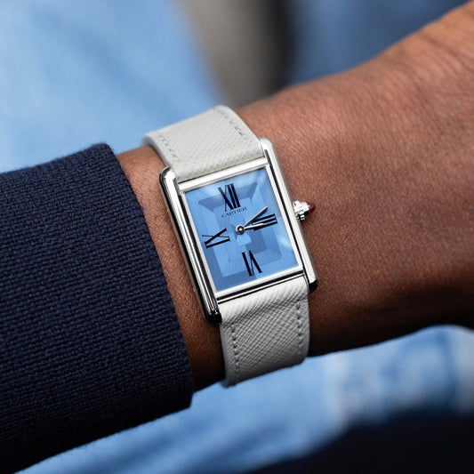 Mint Saffiano Watch Strap