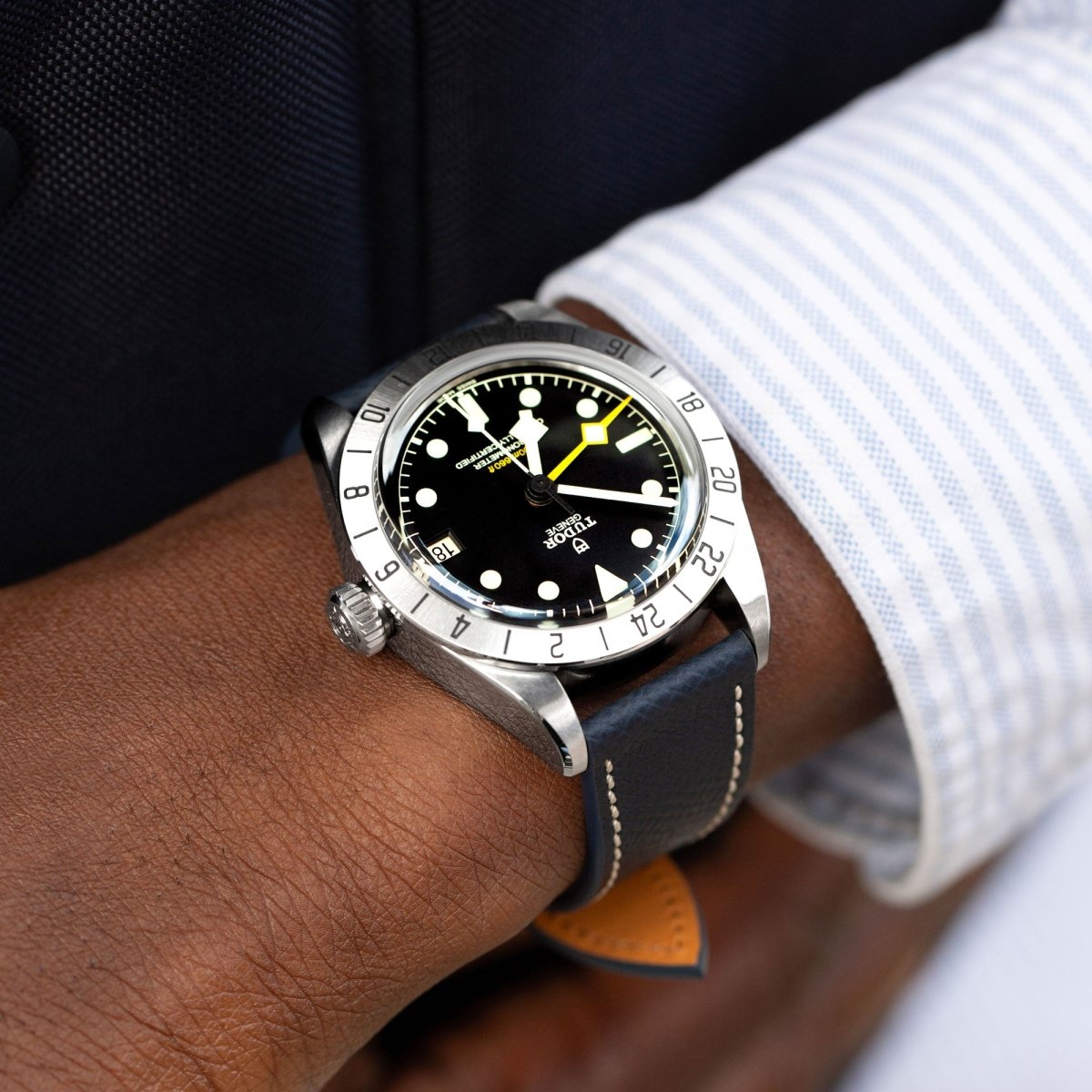 Navy Blue Watch Strap