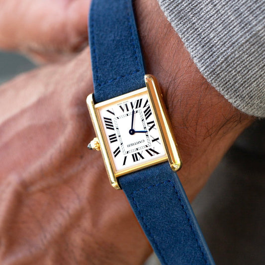 Marine Suede Watch Strap