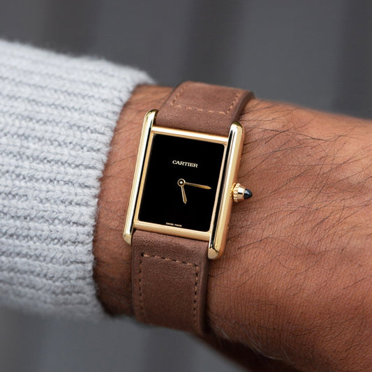 Noisette Suede Watch Strap
