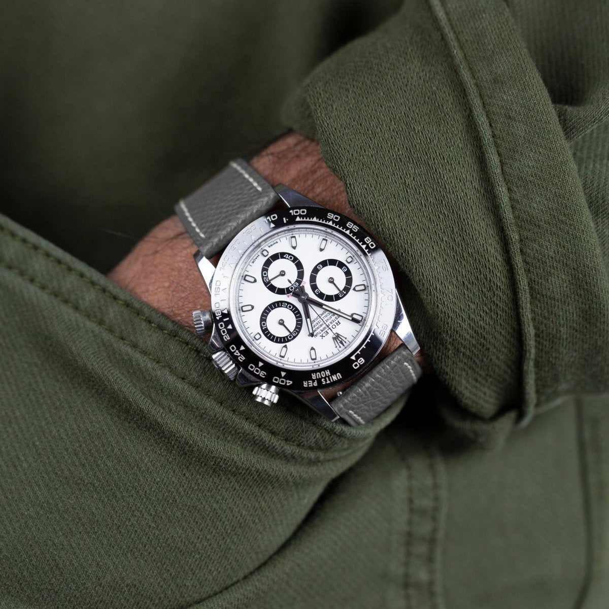 Smoke Grey Watch Strap