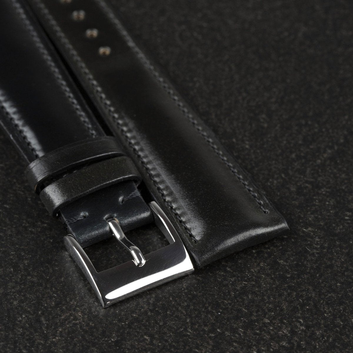 Black Cordovan Watch Strap