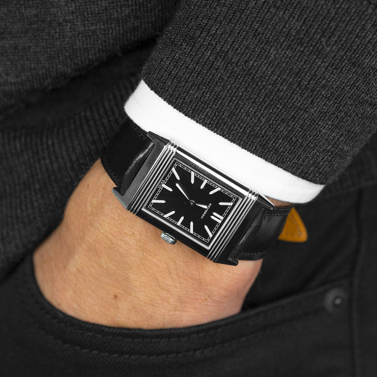 Black Cordovan Watch Strap