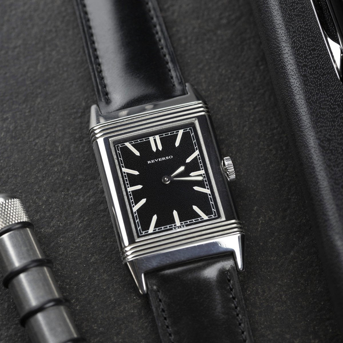 Black Cordovan Watch Strap