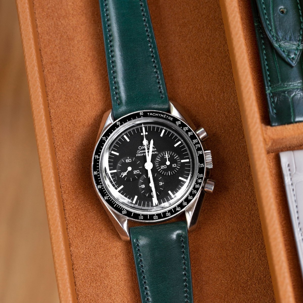 Green Cordovan Watch Strap