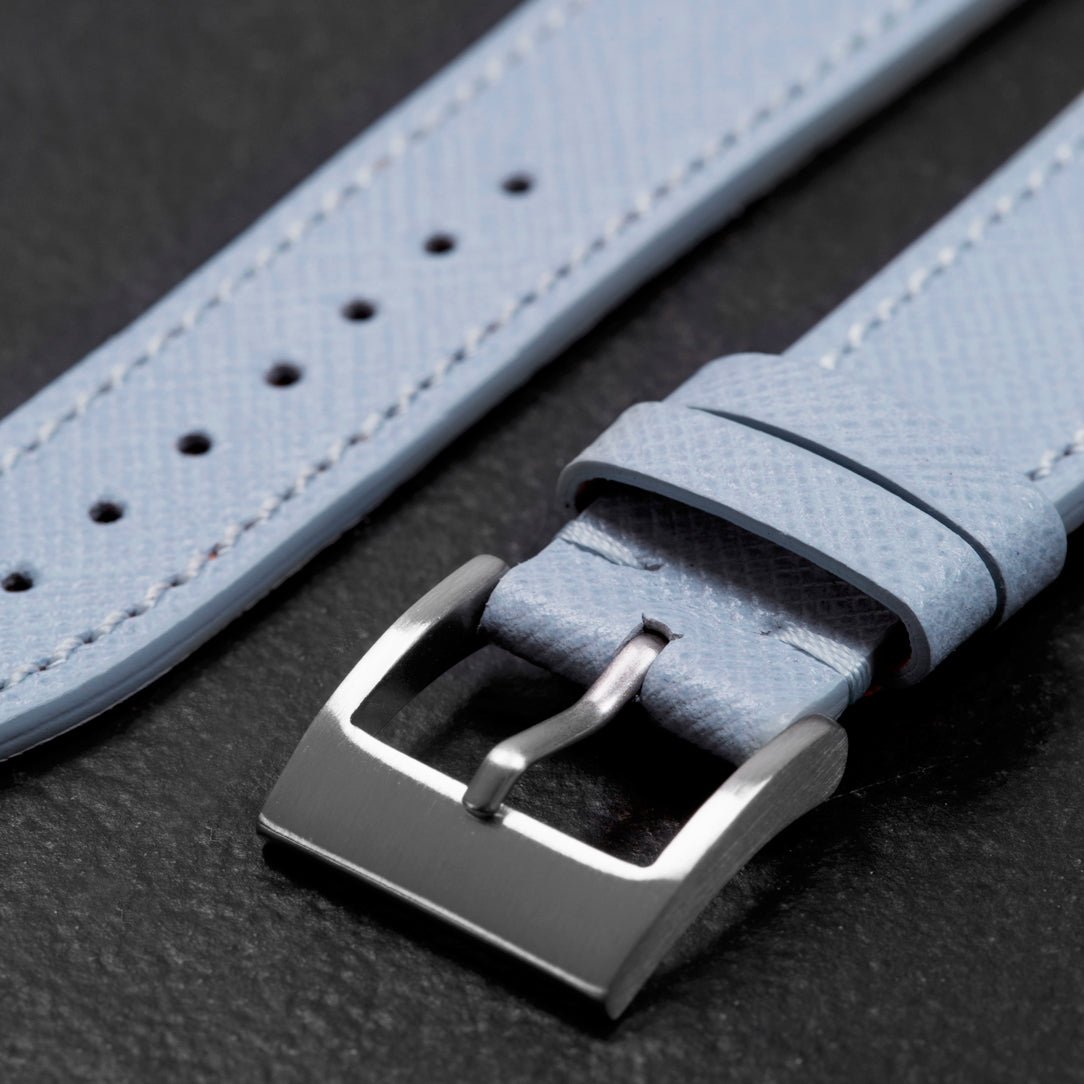 Blue Dawn Saffiano Watch Strap