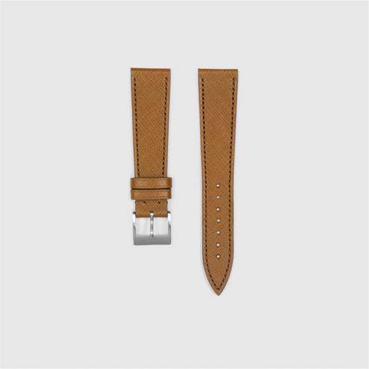 Terracotta Saffiano Watch Strap