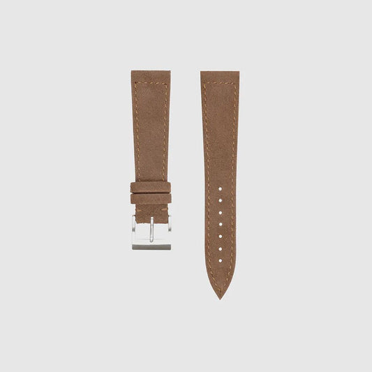 Noisette Suede Watch Strap