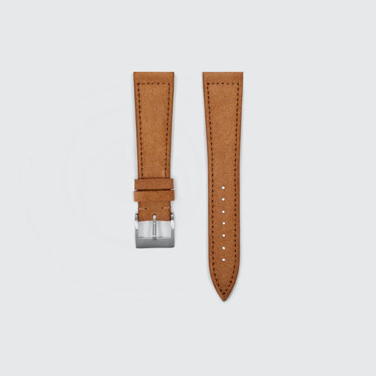 Caramel Suede Watch Strap