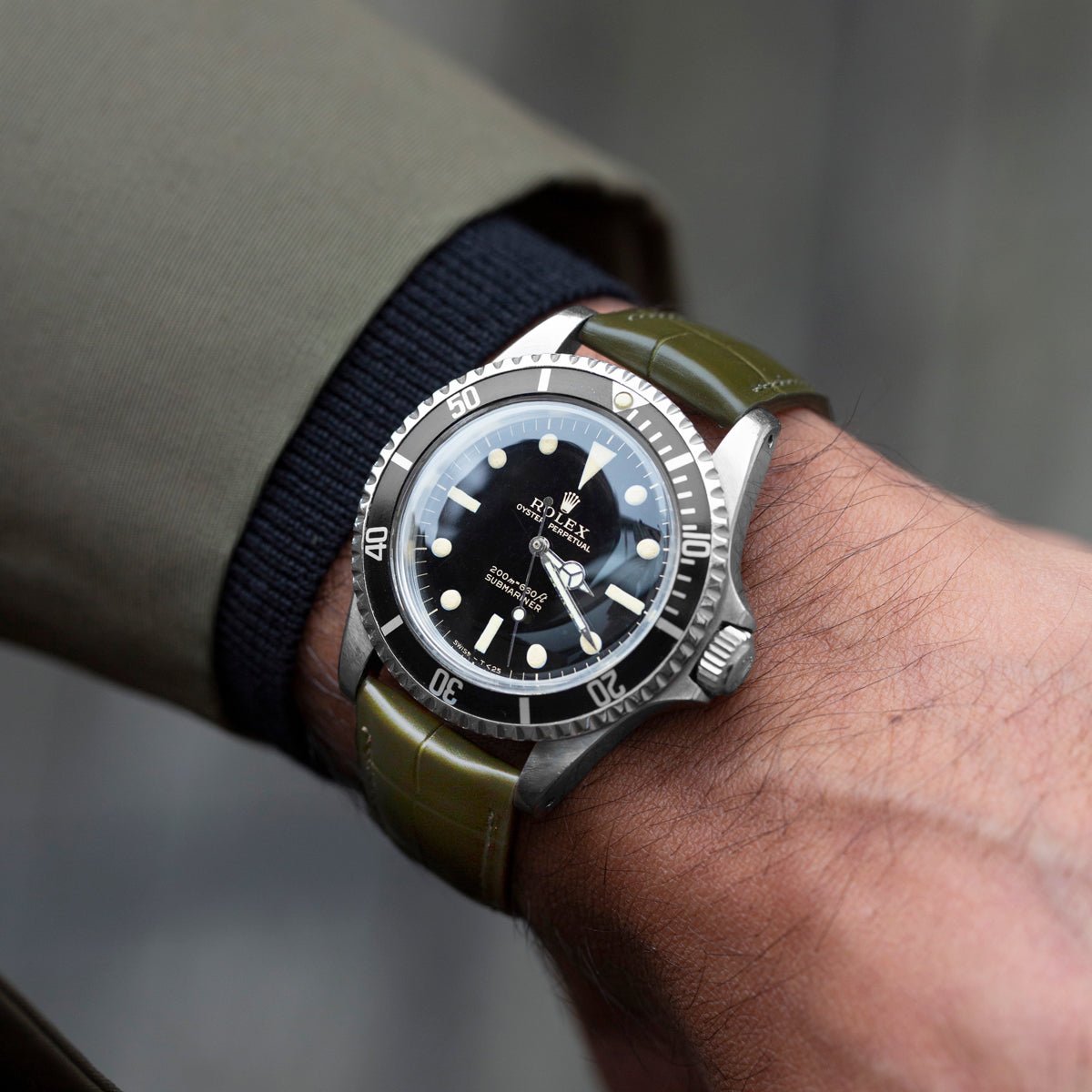 Olive Green Watch Strap