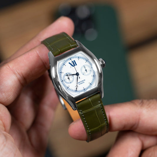 Olive Green Watch Strap
