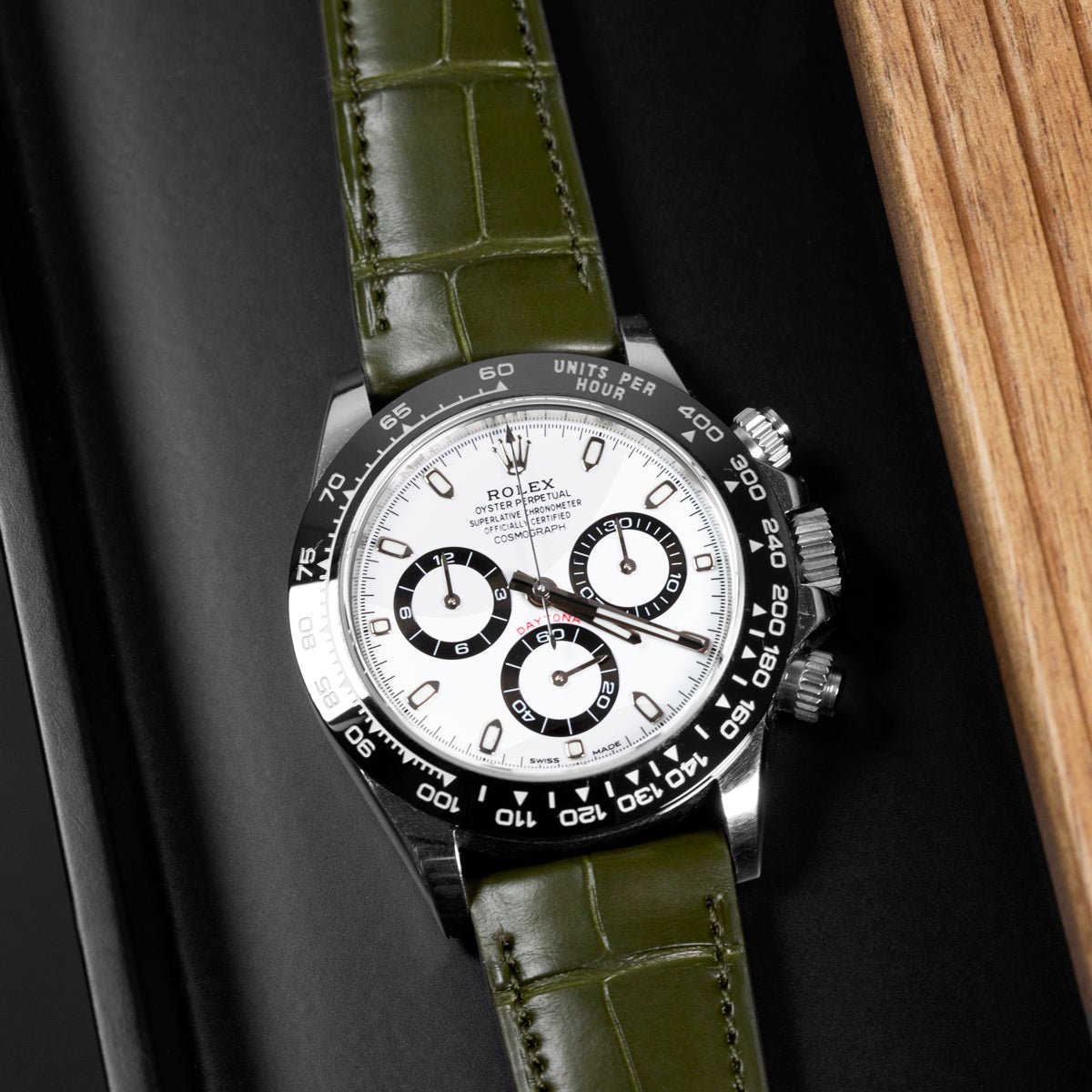 Olive Green Watch Strap