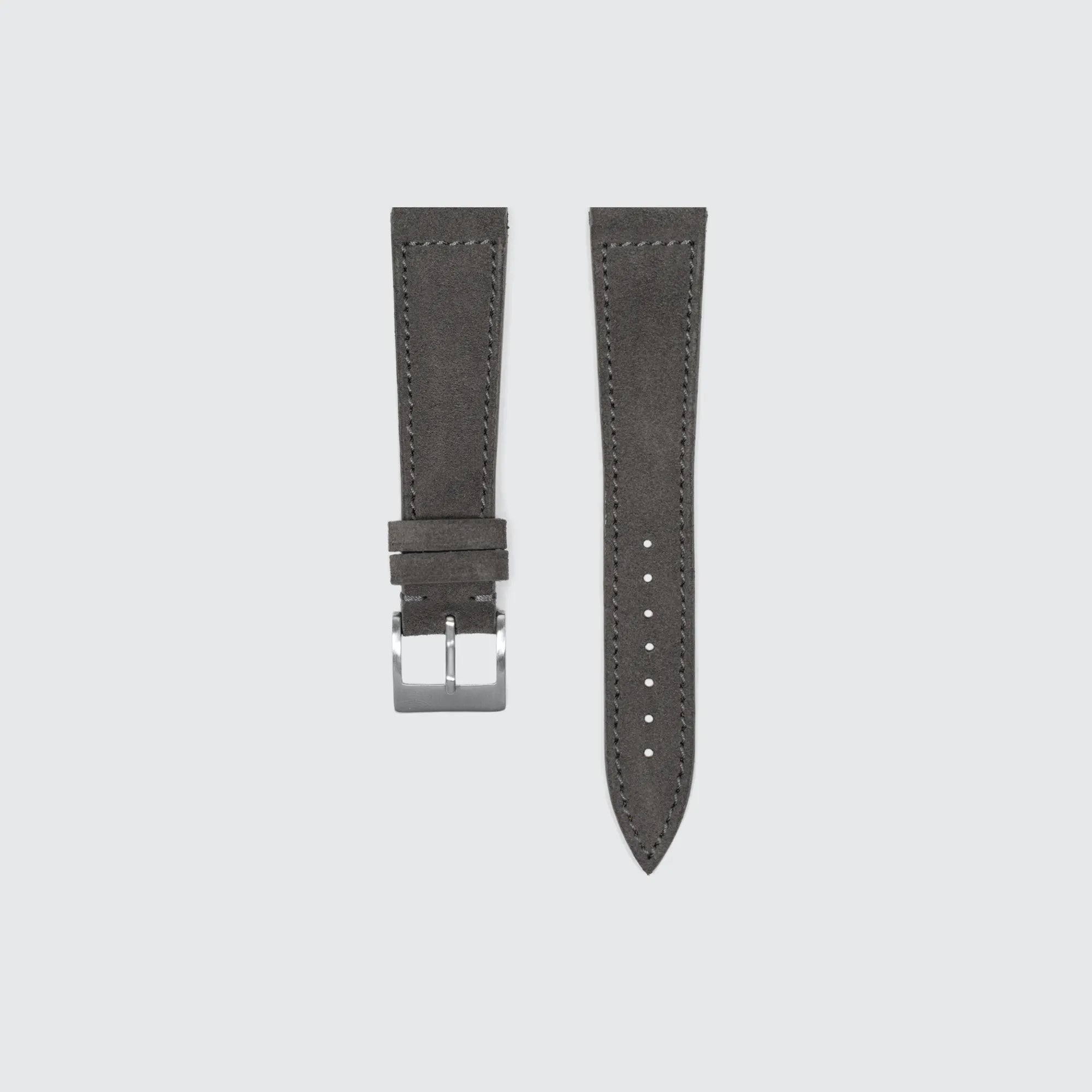 Grey best sale suede strap