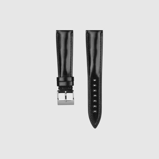 Black Cordovan 19mm Medium