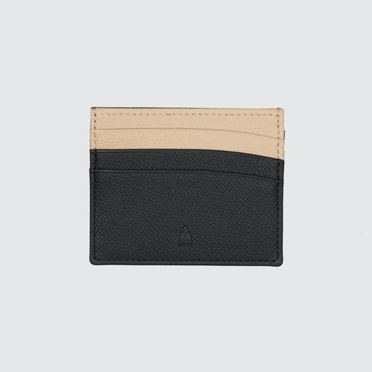 Card Holder Black/Desert Sand