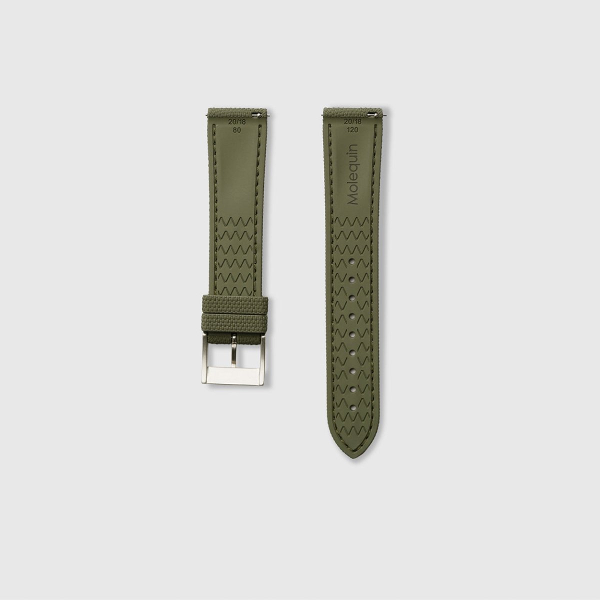 Ranger Green Sailcloth Watch Strap