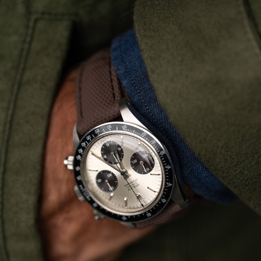 Rally Brown Sailcloth Watch Strap