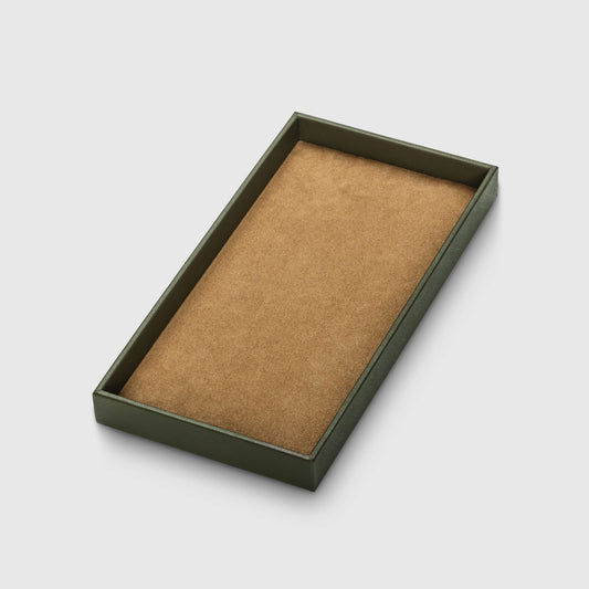 Valet Tray Military Green/Camel
