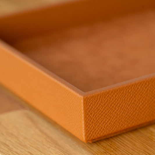 Valet Tray Whiskey Tan/Pecan