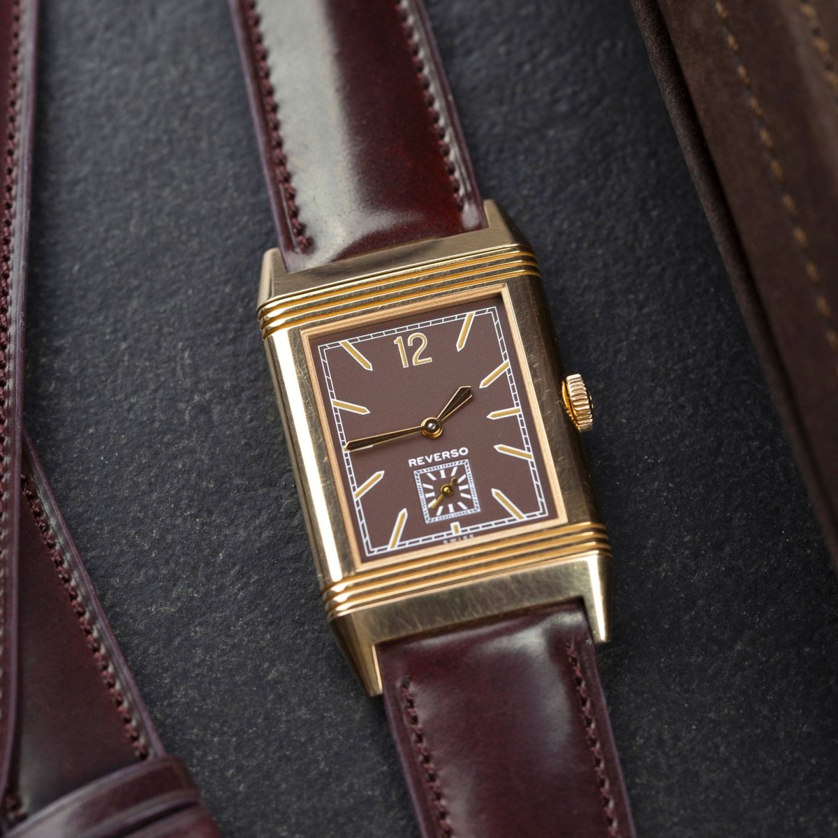 Burgundy No8 Cordovan Watch Strap