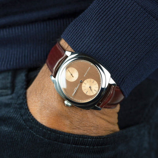 Burgundy No8 Cordovan Watch Strap