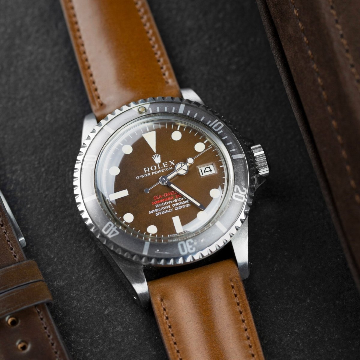Bourbon Cordovan Watch Strap