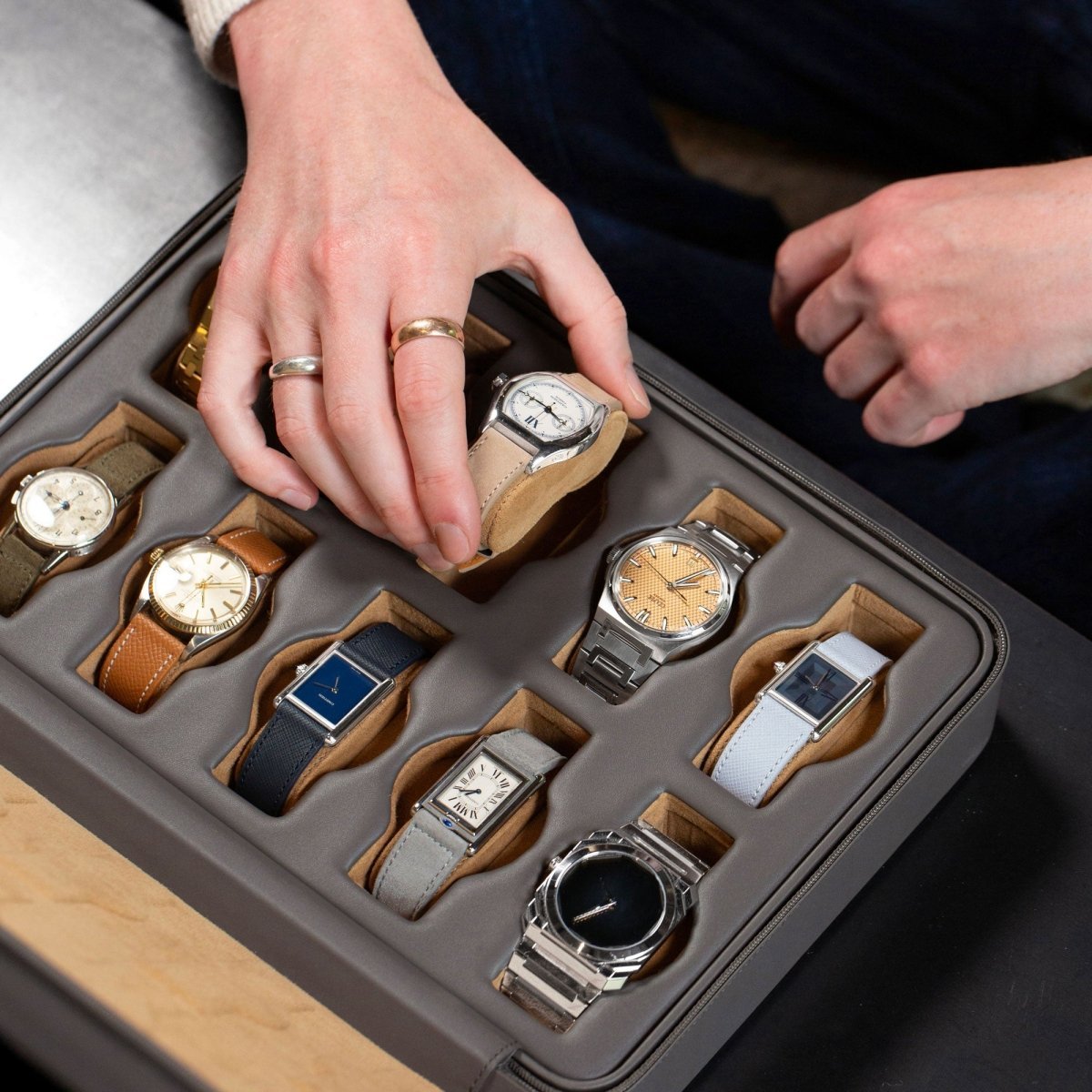 Premium Case 10/02 Grigio