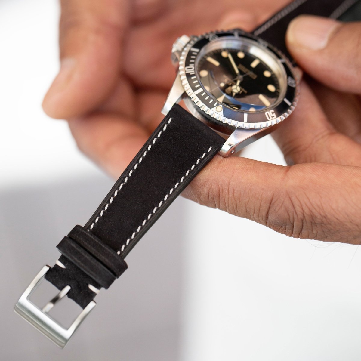 Charbon Watch Strap