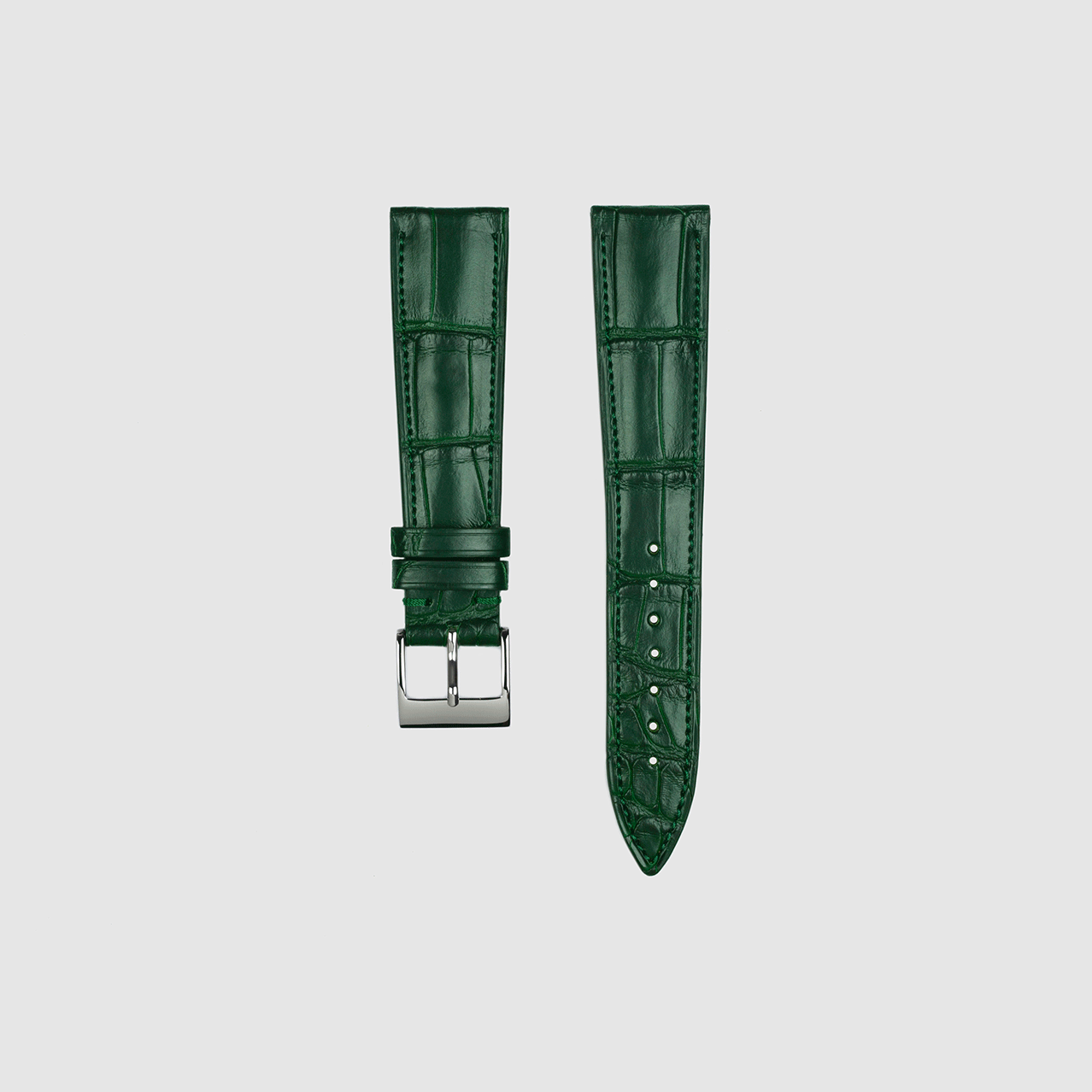 Bottle Green Square Scale 19mm Short