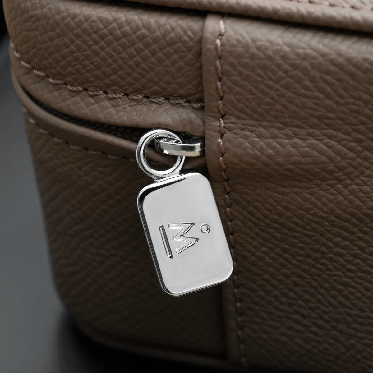 Louis Vuitton Brown Travel Watch Case Storage Box Suede